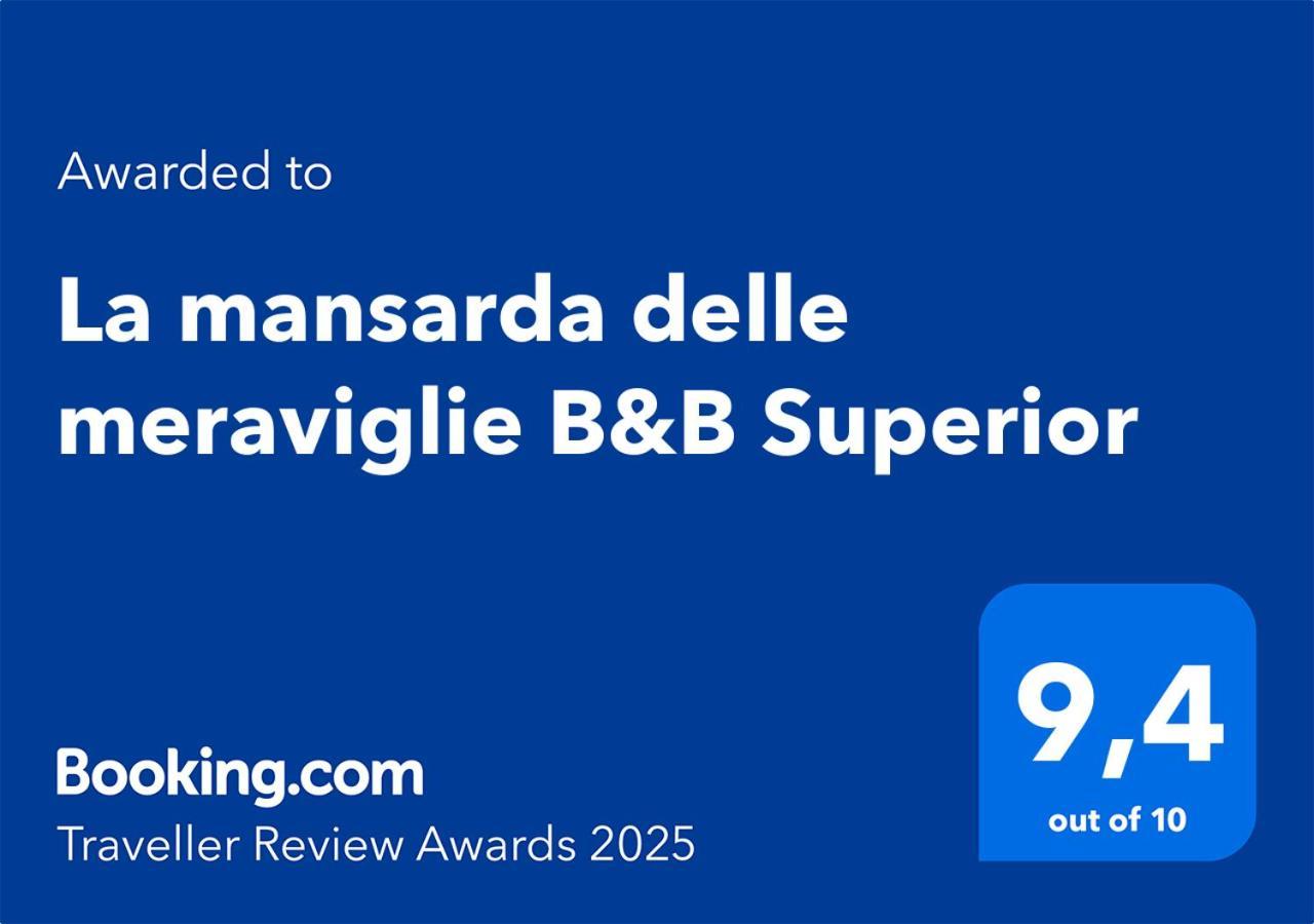 La Mansarda Delle Meraviglie B&B Superior Triest Exterior foto
